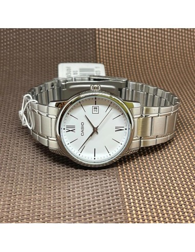 reloj clásico cuarzo hombre Casio Classic MTP-V002D-7B3 44 × 37 × 9.6 mm correa de acero
